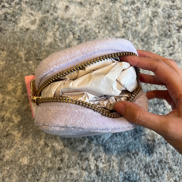 Stoney Clover Lane x Target- Terry Embossed Hearts Mini Square Pouch - Picture 2 of 3